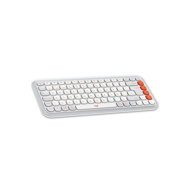 Teclado+Mouse Logitech Pop Icon White 920-013055