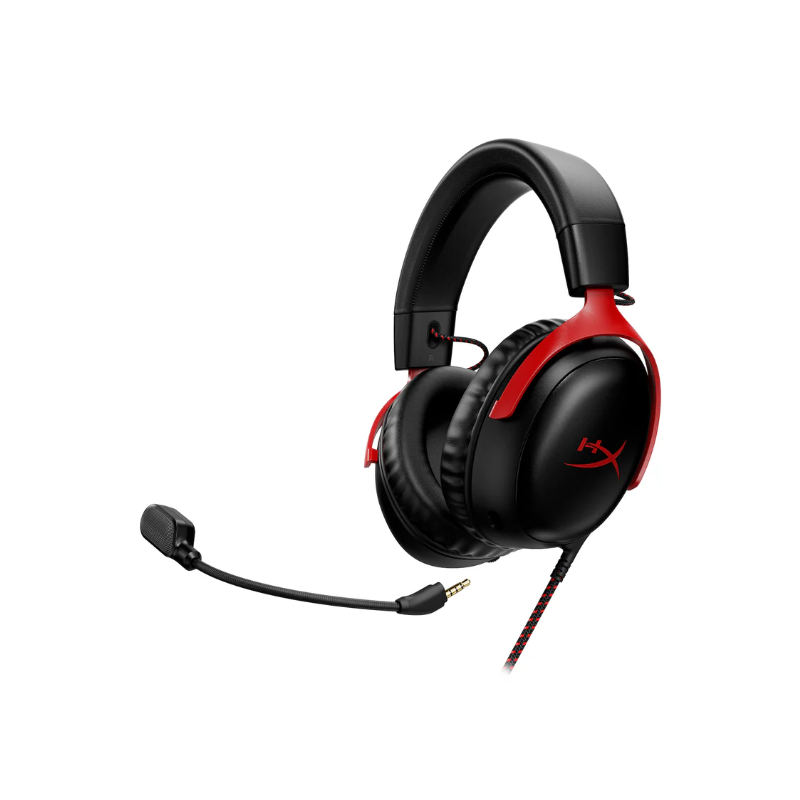 Auricular gamer HyperX Cloud III Black / red