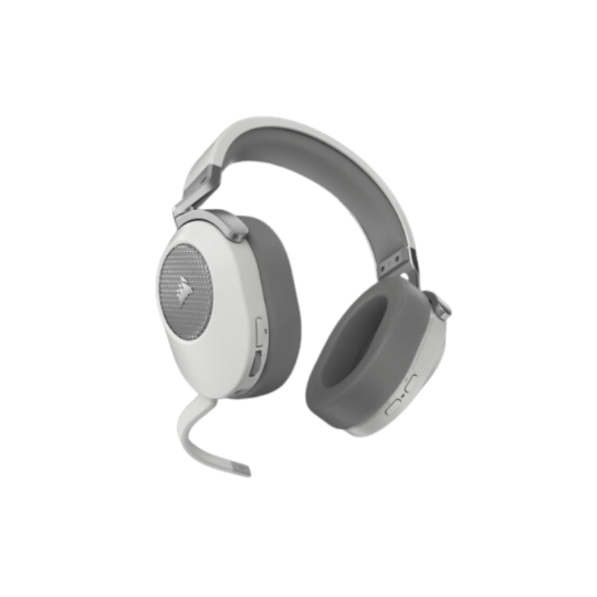 AURICULAR CORSAIR HS65 WIRELESS WHITE V2 SONIDO 7.1 DOLBY