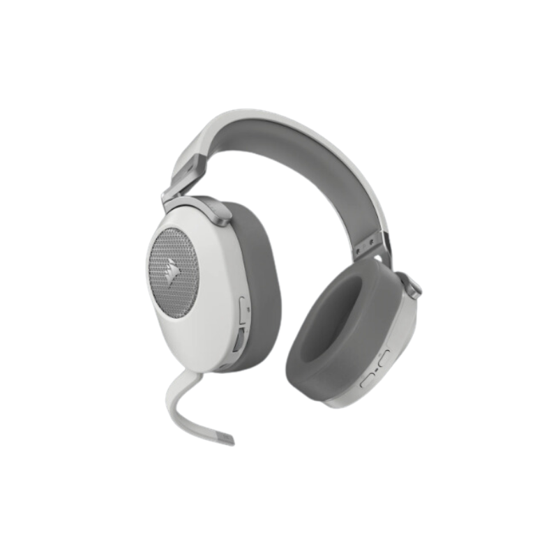 AURICULAR CORSAIR HS65 WIRELESS WHITE V2 SONIDO 7.1 DOLBY