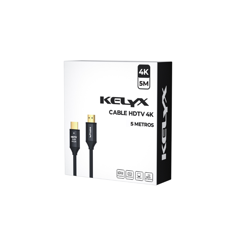CABLE HDMI 4K - 5 METROS KELYX