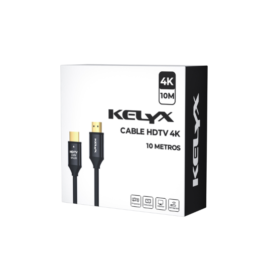CABLE HDMI 4K - 10 METROS KELYX