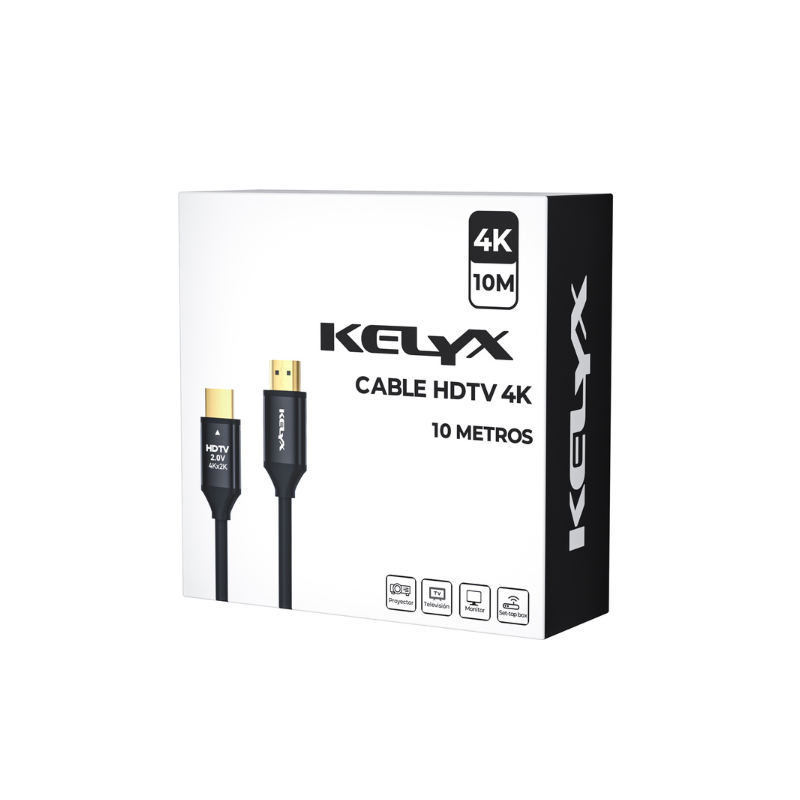 CABLE HDMI 4K - 10 METROS KELYX