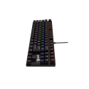 TECLADO RAPTOR FIRECLAW M87 MECANICO RETROILUMINADO SWITCH RED OUTEMU