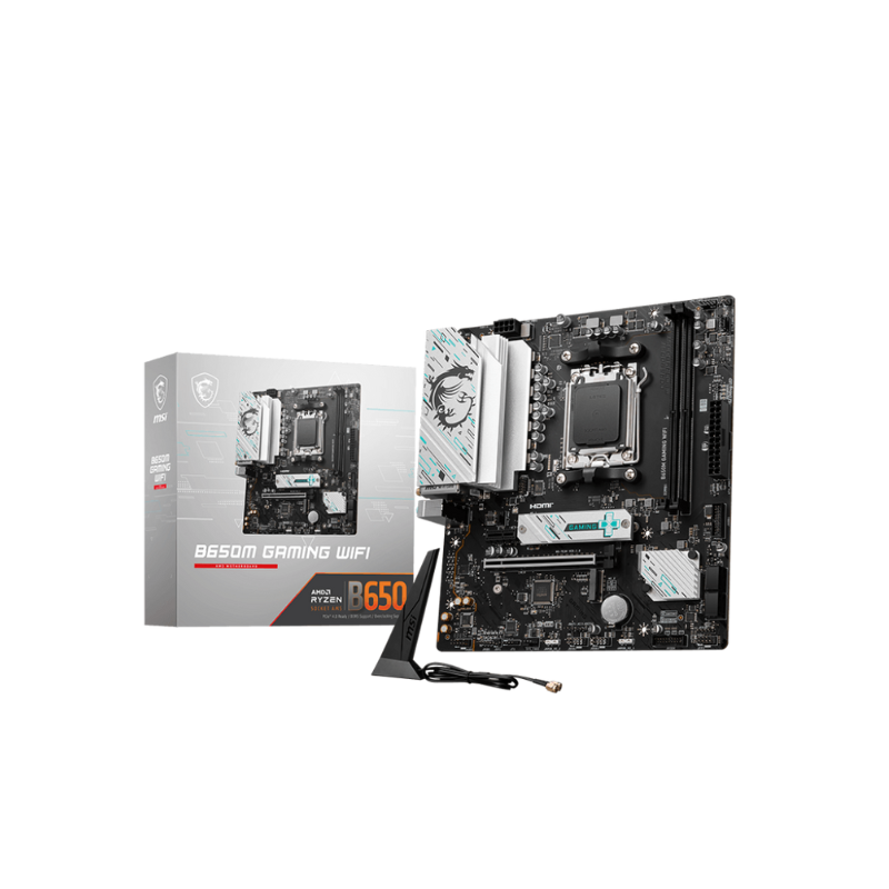 MOTHERBOARD MSI B650M GAMING WIFI DDR5 AM5 (Serie 7000/8000)