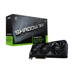 PLACA DE VIDEO VGA MSI GEFORCE RTX 5070 TI SHADOW 3X OC 16G