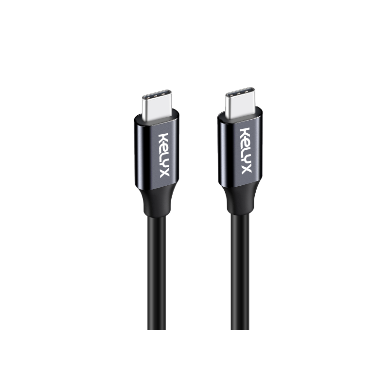 Cable Kelyx USB Type C a Type C 65W / 10Gbp - 4K ULTRA HD 1mt