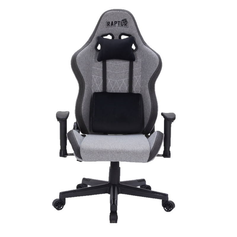 Silla Gamer Raptor Throne R1 Tela Gris