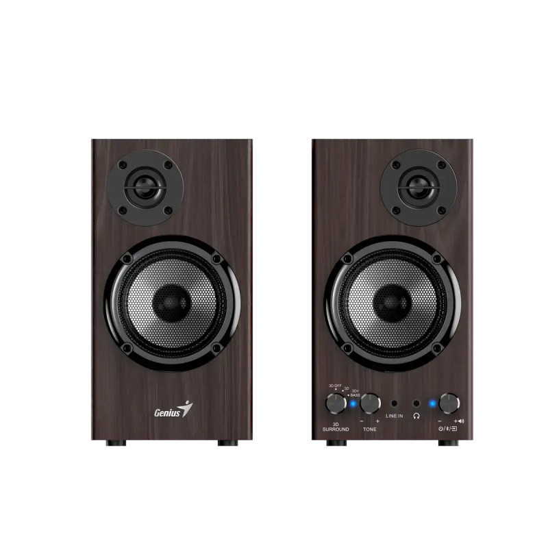 PARLANTES GENIUS SP-HF520BT BT5.3 20W DARK BROWN