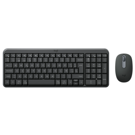 Teclado+Mouse Logitech Bluetooth MK250 Blk 920-013513