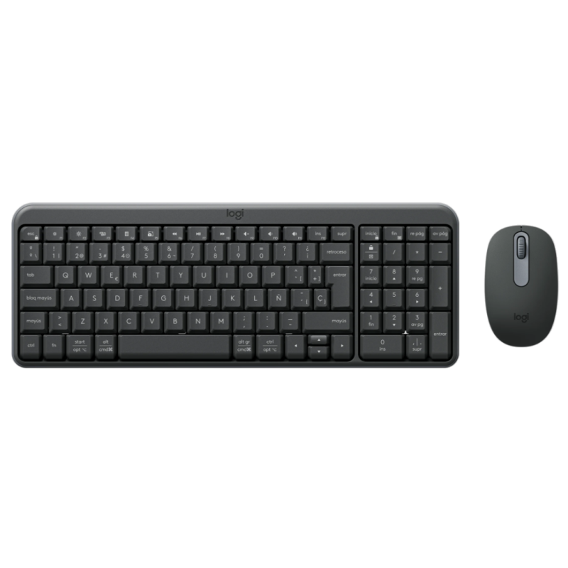 Teclado+Mouse Logitech Bluetooth MK250 Blk 920-013513