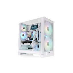 GABINETE THERMALTAKE VIEW 390 AIR MID-TG CURVO FAN X2 WHITE