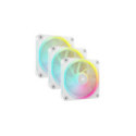 COOLER  FAN CORSAIR ICUE LINK LX120 RGB 120MM WHITE PACK X3
