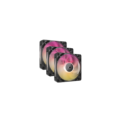 COOLER  FAN CORSAIR ICUE LINK RX120 MAX RGB 120MM BLACK PACK X3