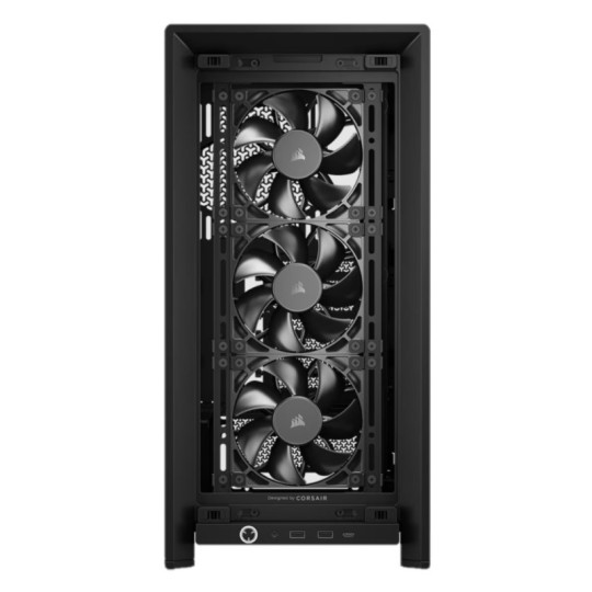 Gabinete Corsair FRAME 4000D Mid-Tower TG Full Modular Black FAN X3