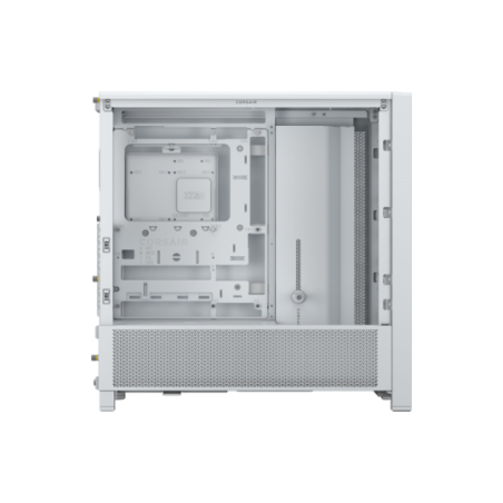 Gabinete Corsair FRAME 4000D Mid-Tower TG White FAN X3