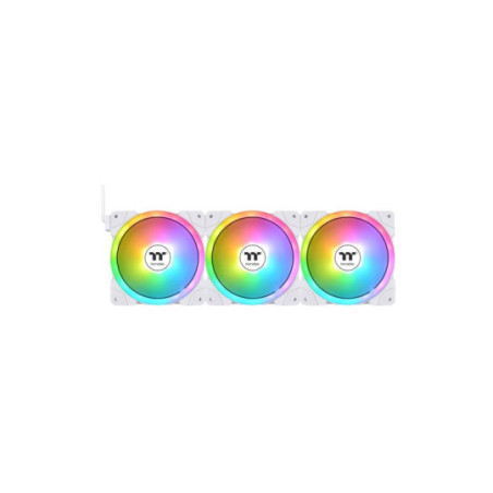 COOLER SWAFAN THERMALTAKE EX14 PREMIUM EDITION FAN ARGB X3 WHITE
