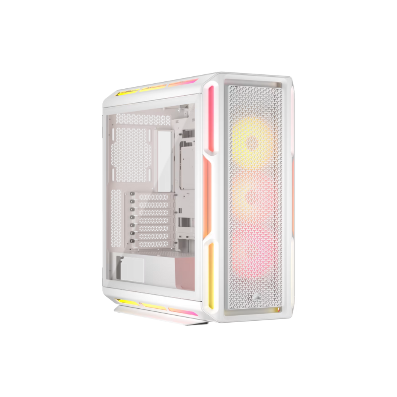 GABINETE CORSAIR ICUE LINK 5000T LX ARGB MID-TOWER WHITE