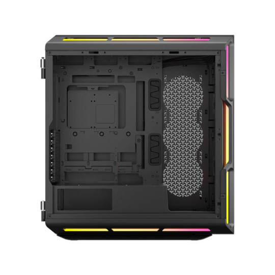 GABINETE CORSAIR ICUE LINK 5000T LX RGB MID-TOWER FAN X3 BLACK