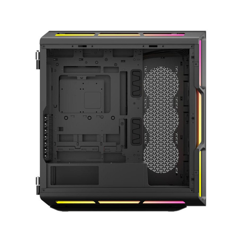 GABINETE CORSAIR ICUE LINK 5000T LX RGB MID-TOWER FAN X3 BLACK