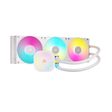 WATER COOLING CORSAIR ICUE LINK TITAN 360 RX RGB 3X CPU COOLER 360MM WHITE