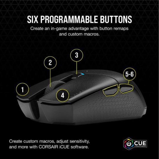 Mouse Corsair Gaming KATAR PRO Wireless