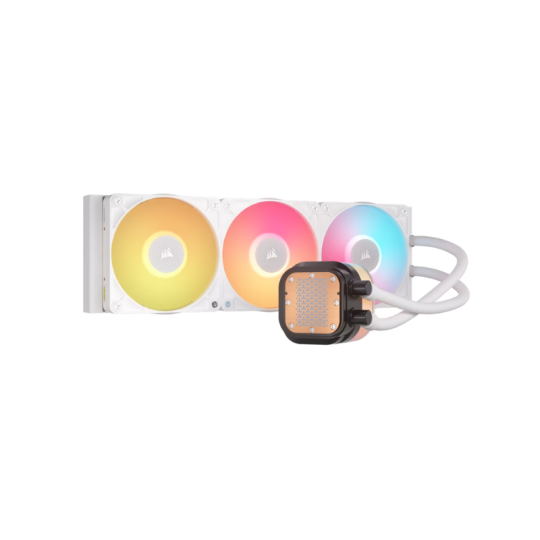 Water Cooling Corsair iCUE LINK TITAN 360 RX LCD 3x CPU Cooler 360mm White