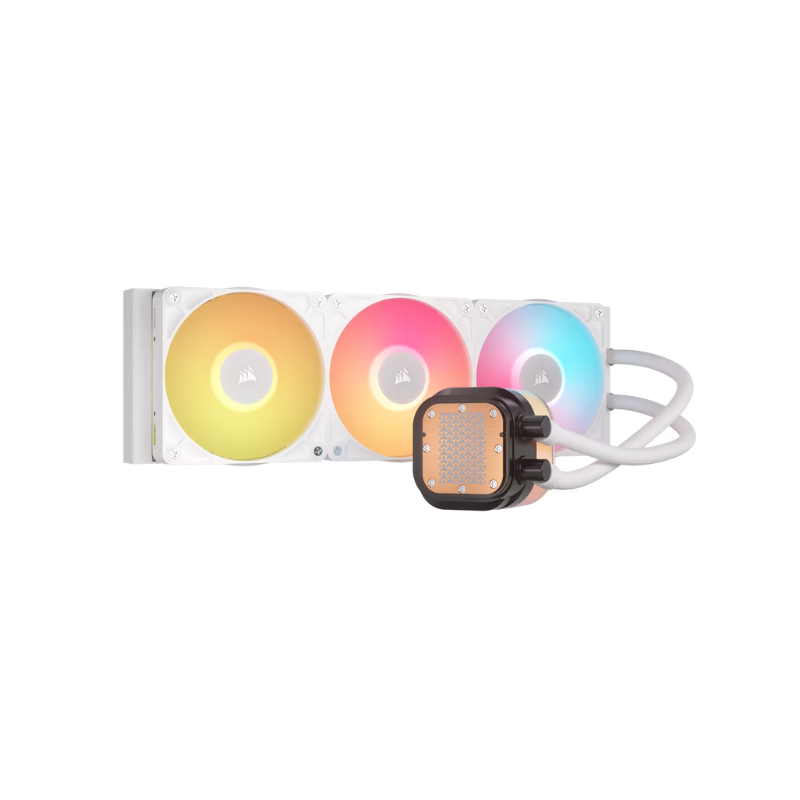 Water Cooling Corsair iCUE LINK TITAN 360 RX LCD 3x CPU Cooler 360mm White