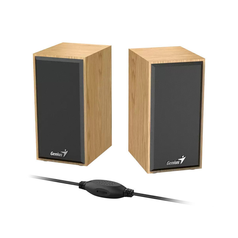 Parlante Genius SP-HF180 6W USB PINE WOOD