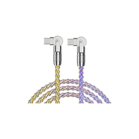 Cable Kelyx Type C a Type C con RGB 100W