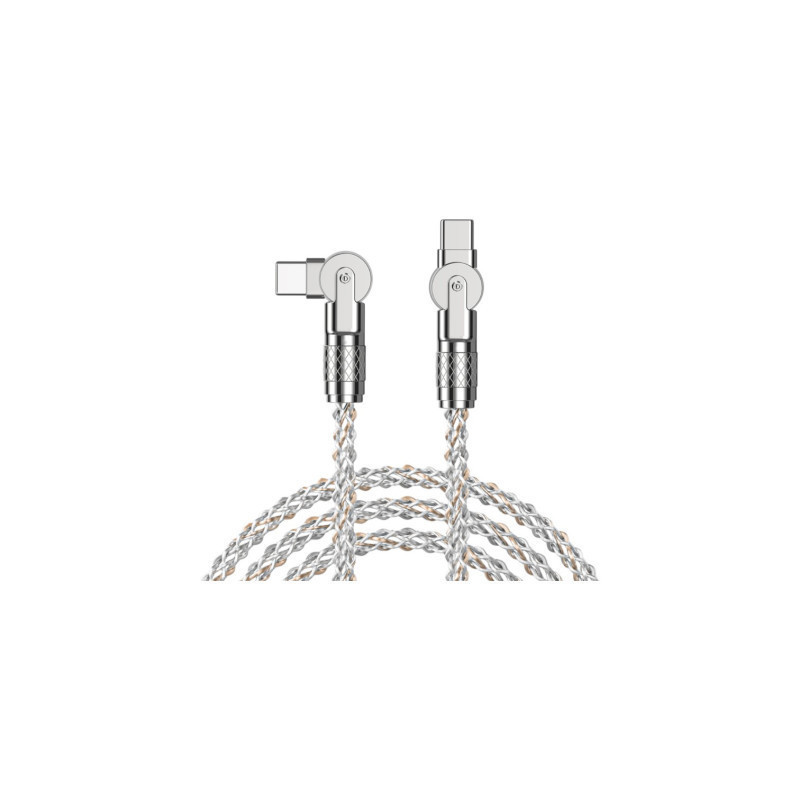 Cable Kelyx Type C a Type C con RGB 100W