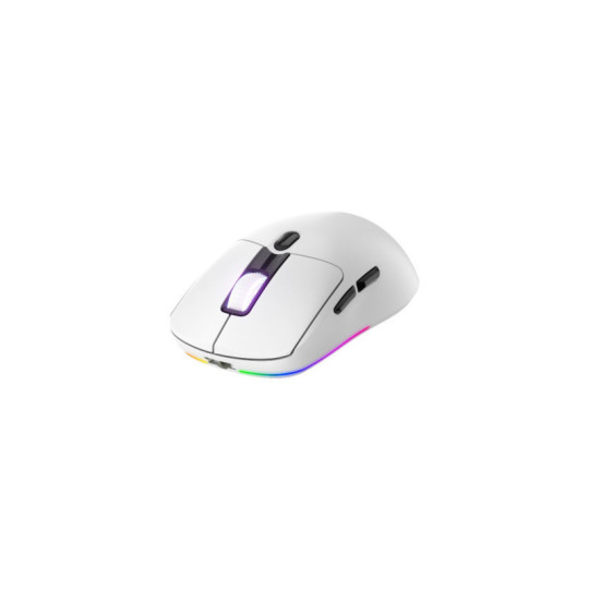 Mouse Gamer Raptor Storm Grip Wireless 7 botones 24000dpi RGB Pixart Sensor White