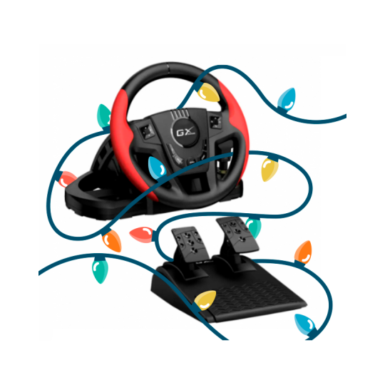 Volante Genius Speed Master Vibración 270°