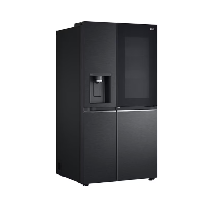 HELADERA LG  GS77SXTC DOBLE PUERTA 768 Lts INSTAVIEW SMART INVERTER NEGRA