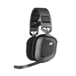 Auricular Corsair HS80 RGB Wireless Spatial Audio Carbon