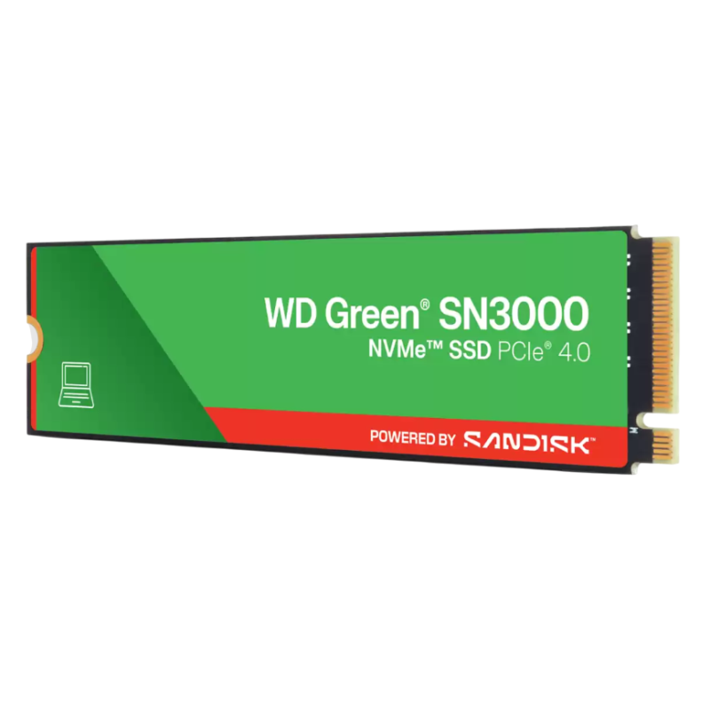 Disco SSD M.2 Western Digital 500Gb Green SN3000 NVMe