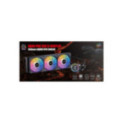 Water Cooling Raptor Aqua Pro 360 Display 3x CPU Cooler 360mm Negro