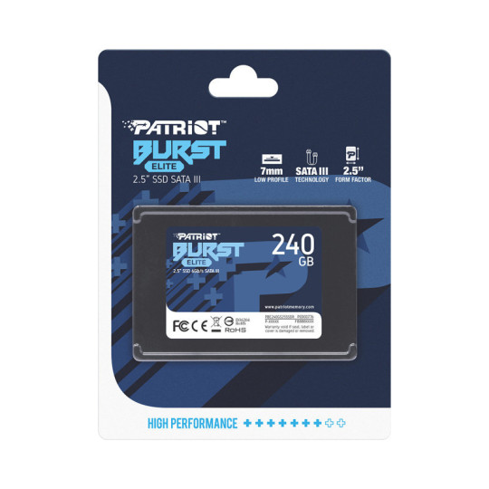 Disco SSD Patriot BURST ELITE 240GB SATA3 2.5 SSD