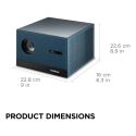 Proyector Led Viewsonic Lx60hd 1080p Con Google Tv Azul Oscuro
