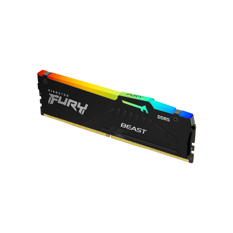 Memoria DDR5 Kingston 16Gb 6400 MHz FURY BEAST Expo RGB