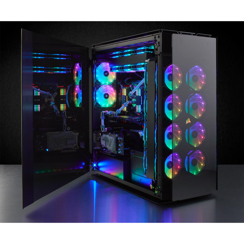 Gabinete Corsair Obsidian 1000D ATX Tempered Glass Black (6814)