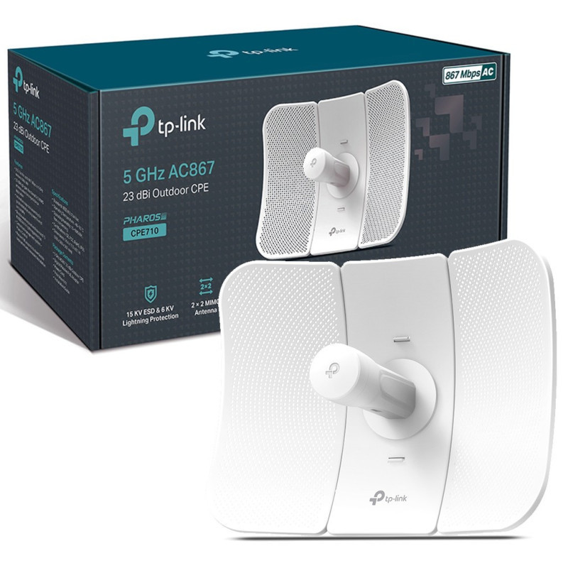 ACCESS POINT TP LINK CPE710 EXTERIOR 5GHZ AC 867MBPS 23DBI
