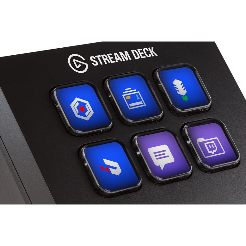STREAM DECK ELGATO MINI 6 BOTONES LCD CUSTOMIZABLES