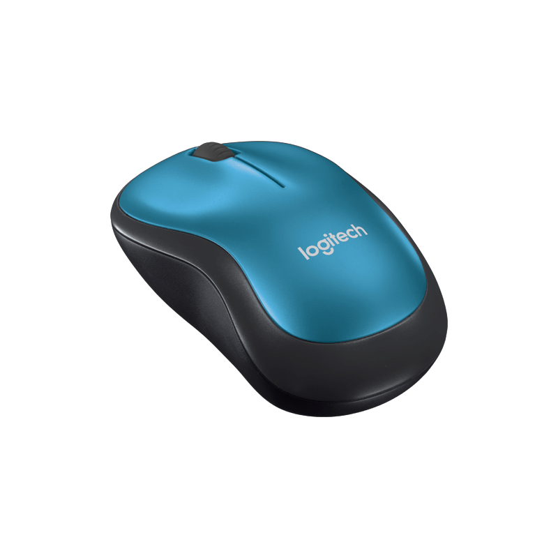 Mouse Logitech Wir M185 Blue 910-003636