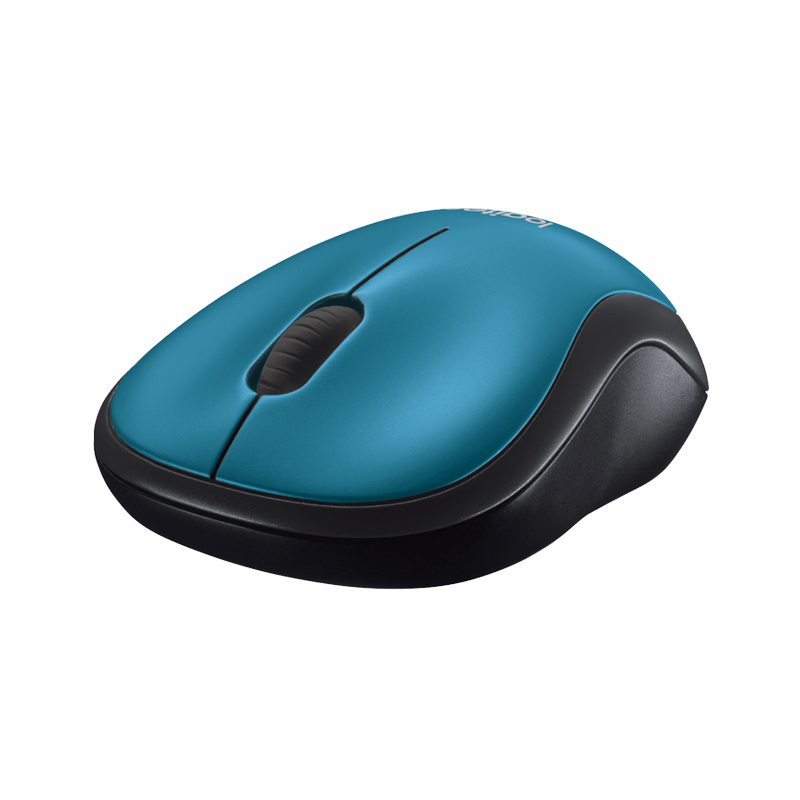 Mouse Logitech Wir M185 Blue 910-003636