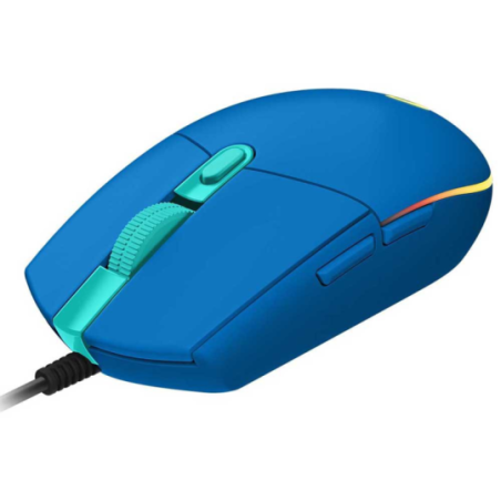 MOUSE LOGITECH G203 GAMING LIGHTSYNC BLUE 910-005795