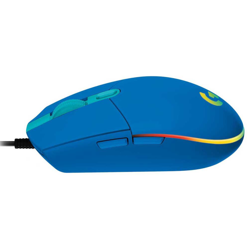 MOUSE LOGITECH G203 GAMING LIGHTSYNC BLUE 910-005795