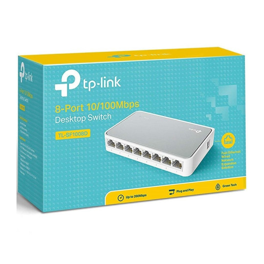 SWITCH 8 PUERTOS TL-SF1008D