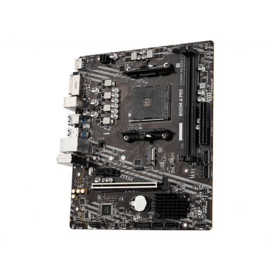 MOTHERBOARD MSI B550M-A PRO AM4 DDR4 (3ra y 5ta Gen)
