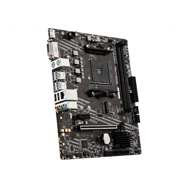 MOTHERBOARD MSI B550M-A PRO AM4 DDR4 (3ra y 5ta Gen)